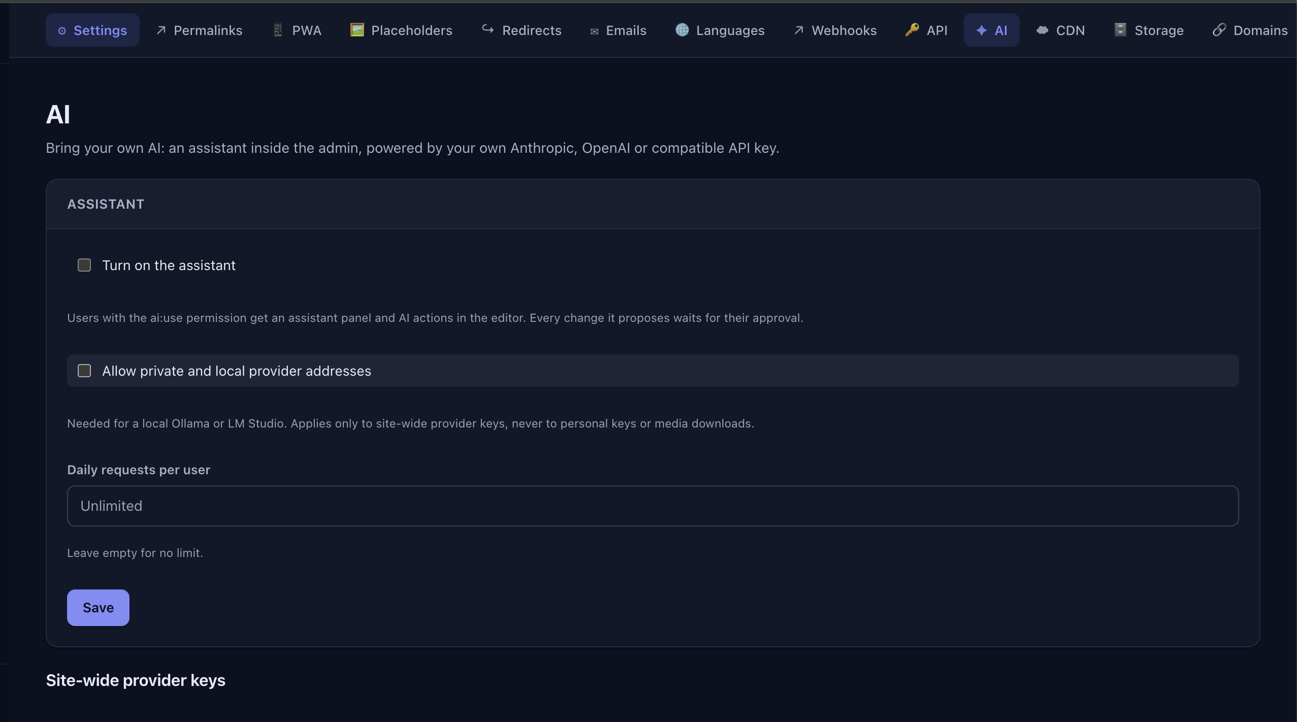 Letting AI agents into plugins, without letting them out of the site